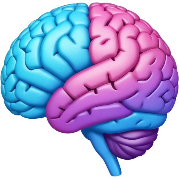 emoji brain color of google emoji