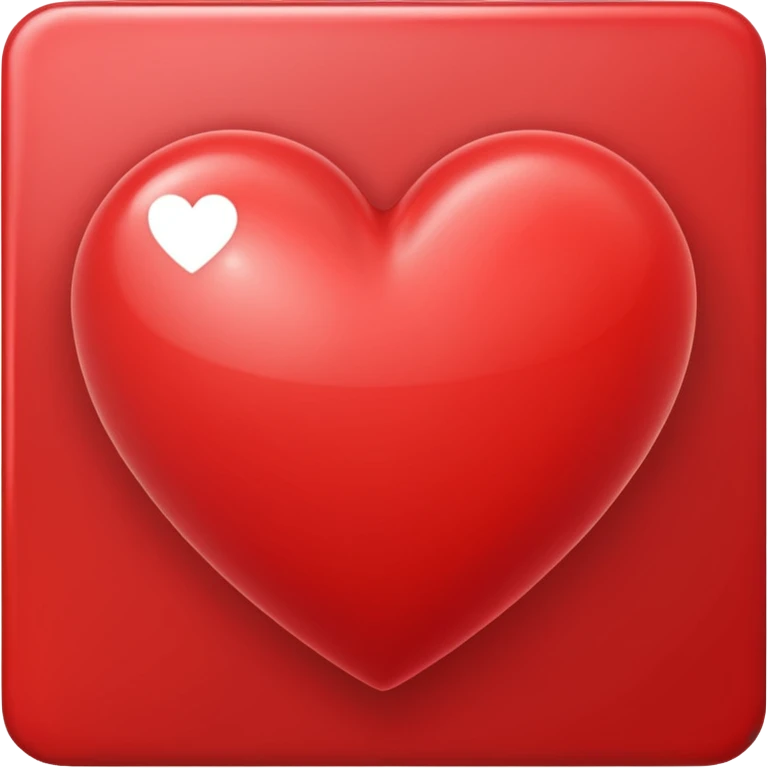 New Year's heart emoji