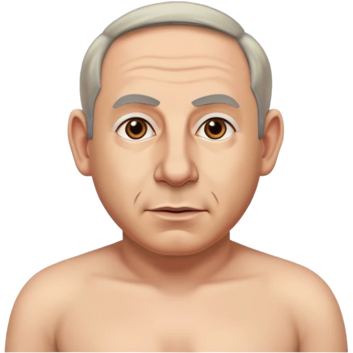 Benjamin Netanyahu naked  emoji