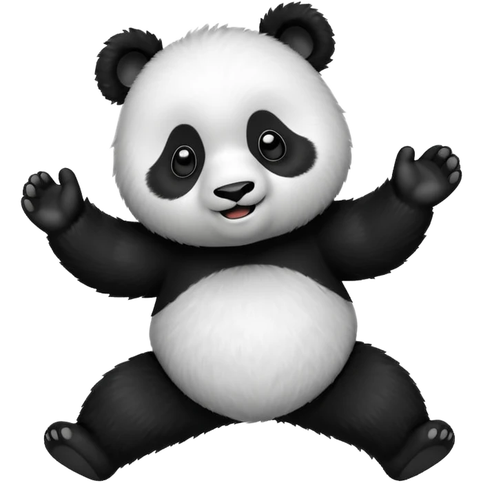 Panda dancing emoji
