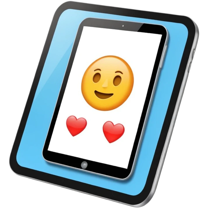 Cria um emoji de um tablet do Android emoji