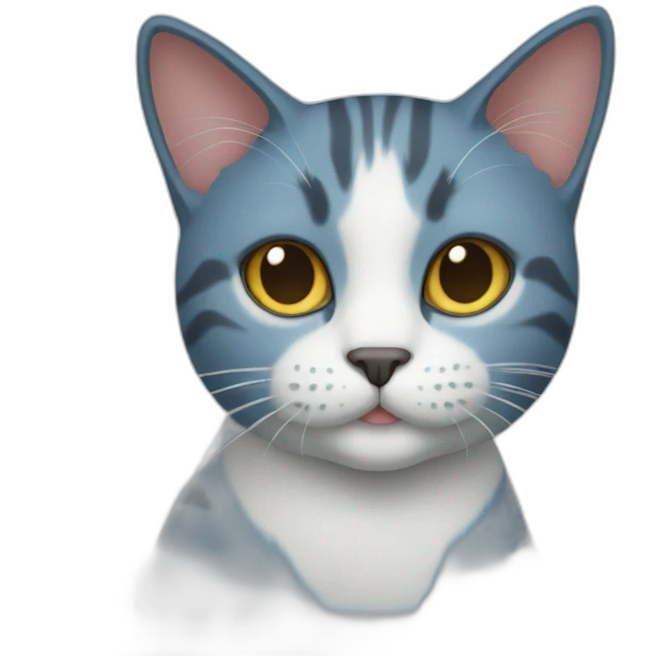 Blue Hearth Cat emoji
