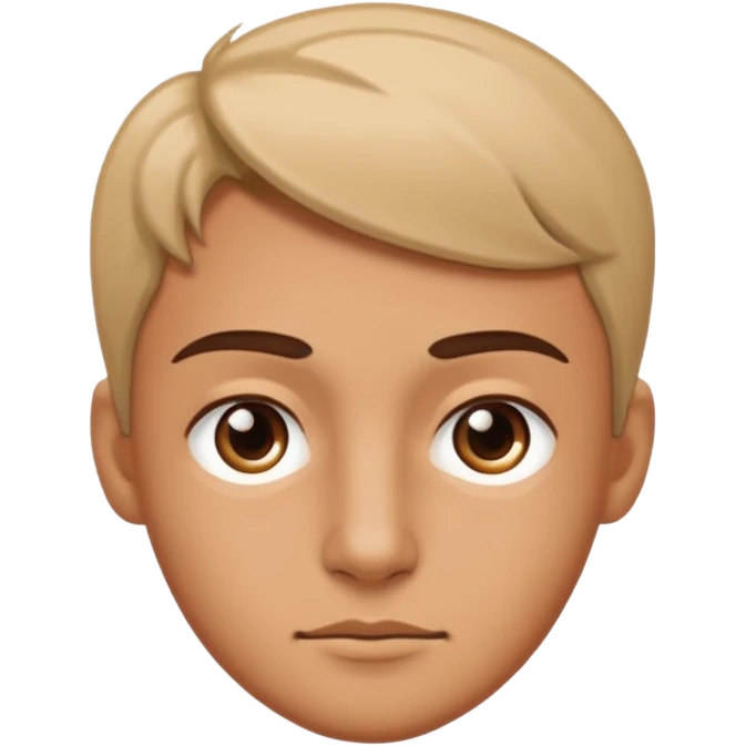 Person doing a side eye emoji