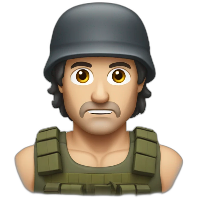 john rambo emoji