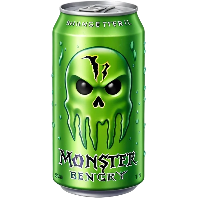 Monster energy drink emoji