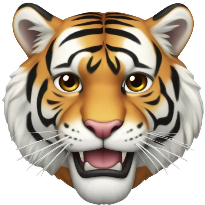  a tiger from the future feeling victorious emoji