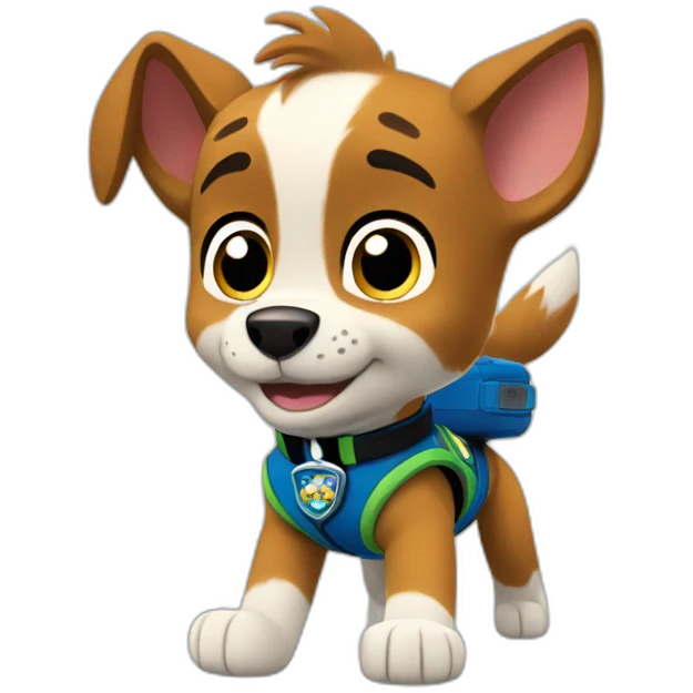 Chase paw patrol emoji