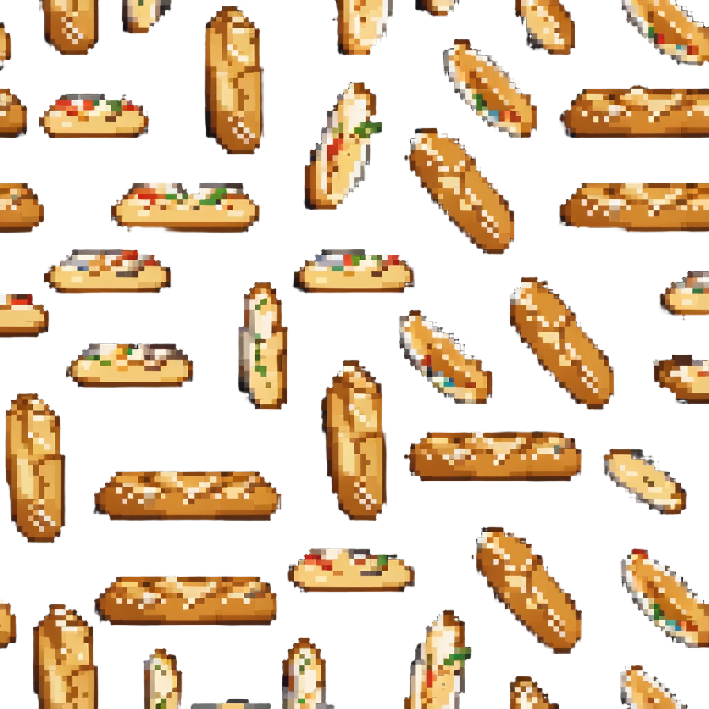 baguette bread loaf emoji