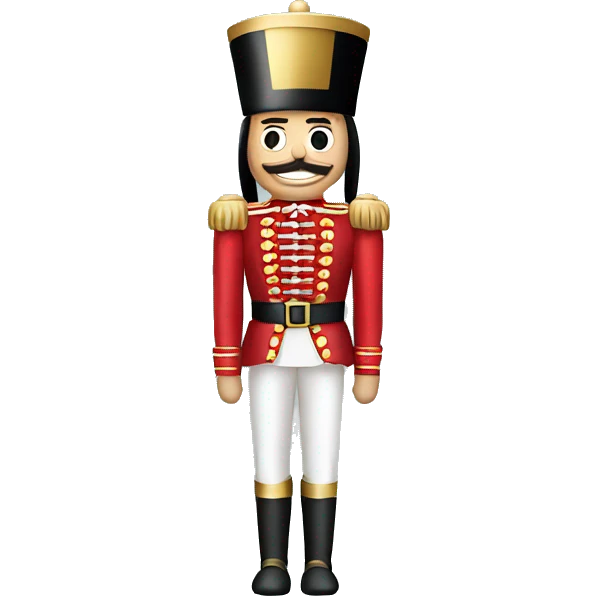 christmas nutcracker full body emoji