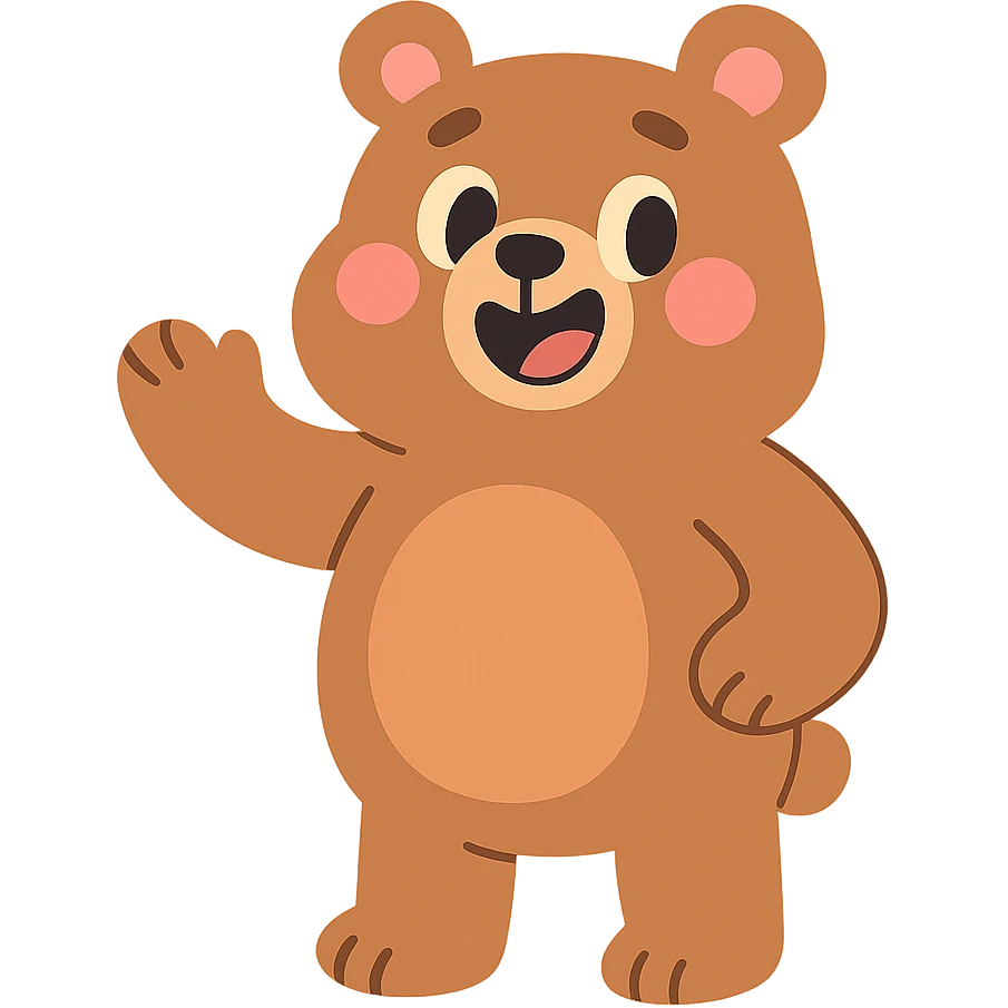 cute bear emoji