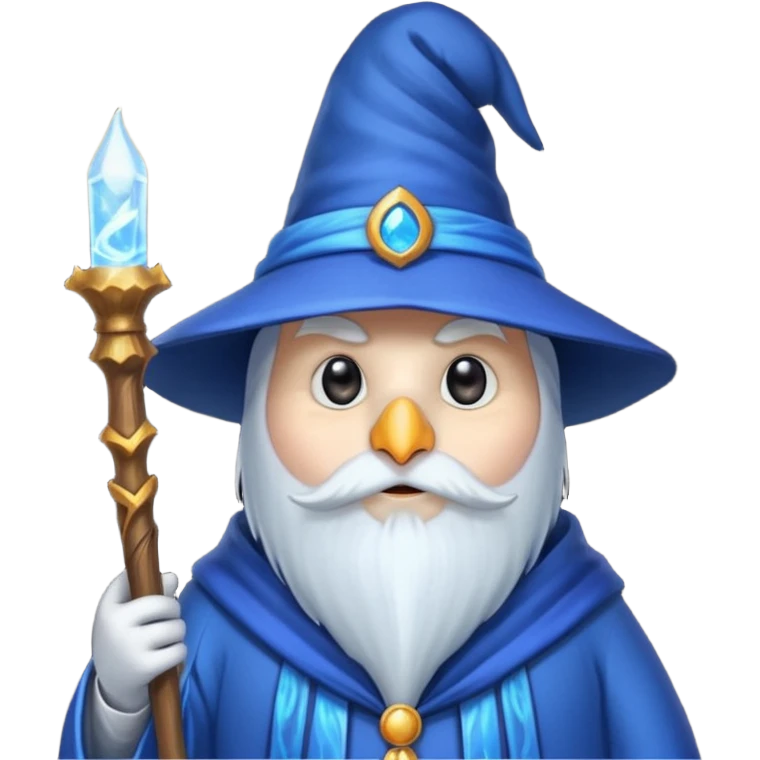 Penguin Wizard emoji