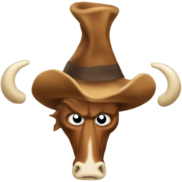 Texas horn down emoji