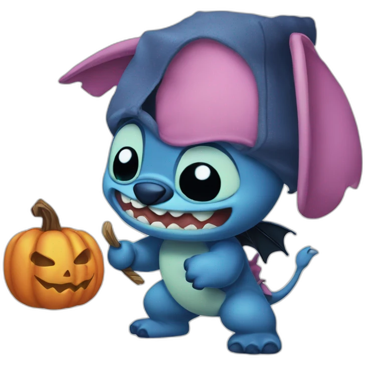 stitch deguisemen halloween emoji
