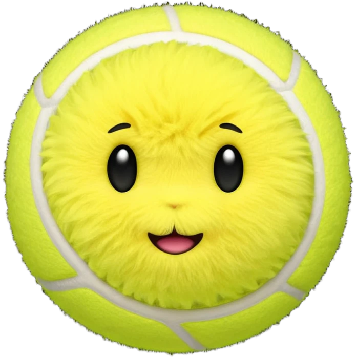 Tennis ball emoji