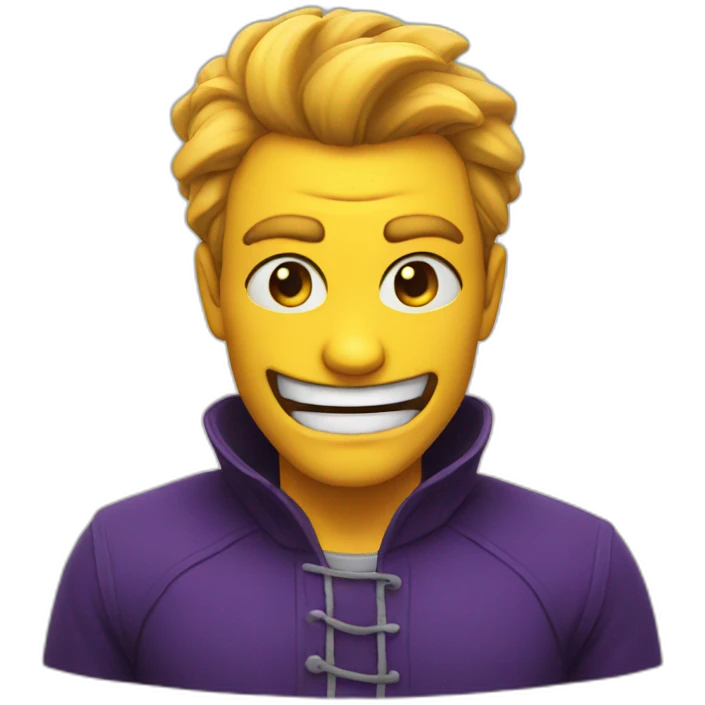 evil smile emoji