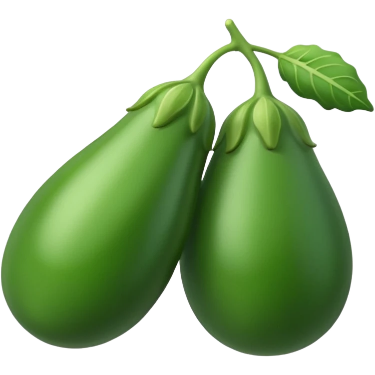 green brinjal emoji