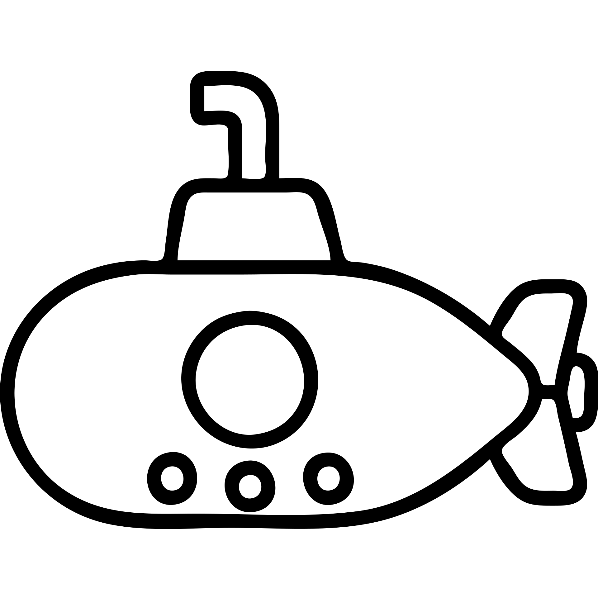 outlined denizaltı (submarine) icon emoji