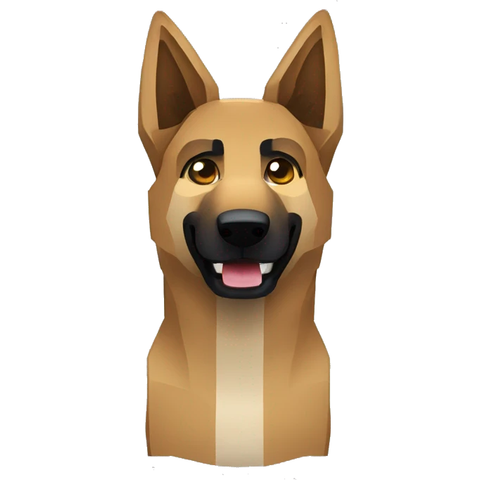 Minecraft wolf German shepherd dog Alsatian gsd dog emoji