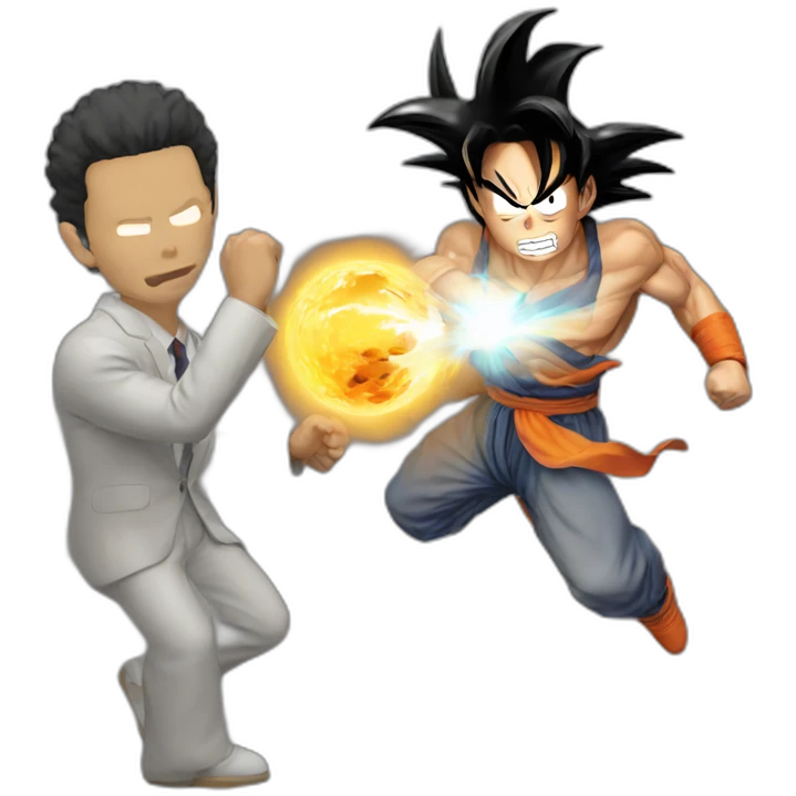 Goku vs Obama emoji