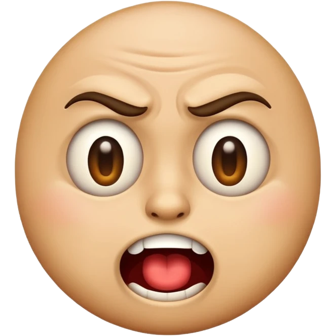 Emoji com cara de nojo, deboche emoji