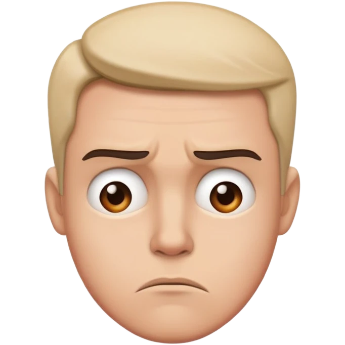 Cara de desagradable pero juzgadora  emoji