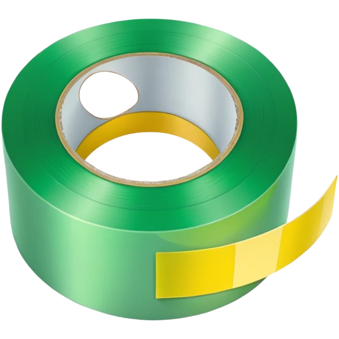 emoji of light green tape emoji