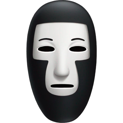 No face from spirited away emoji