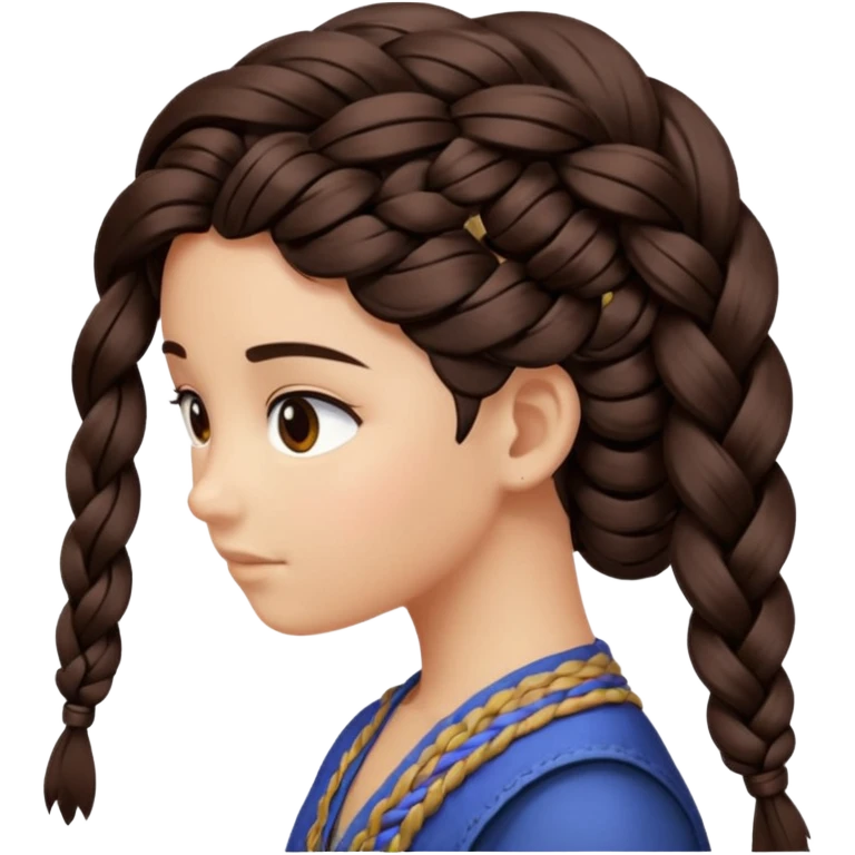 Braiding emoji