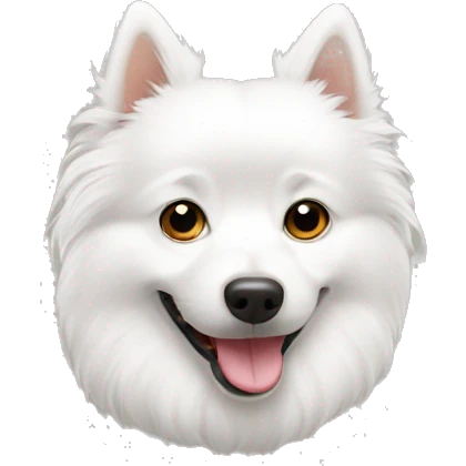 white spitz emoji