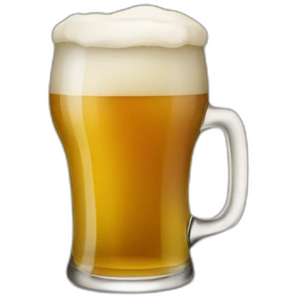 bad pint of beer emoji