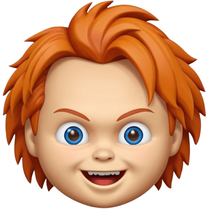 Un emojin de chuky emoji