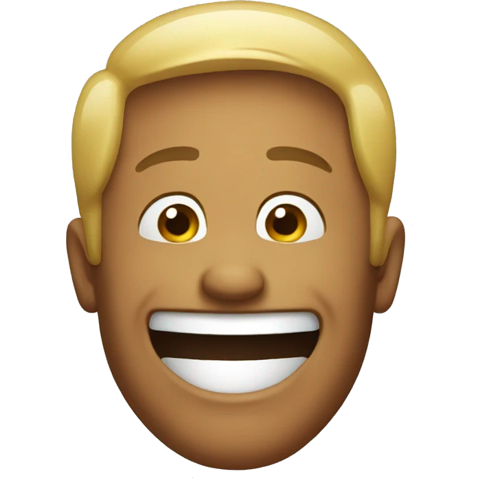 Laughing men emoji