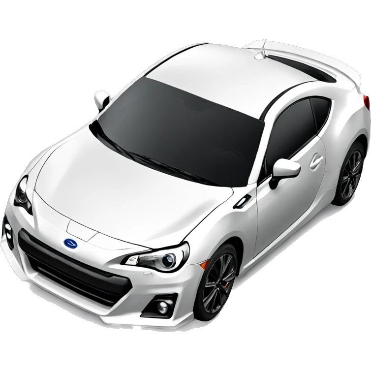 Subaru a black BRZ  emoji
