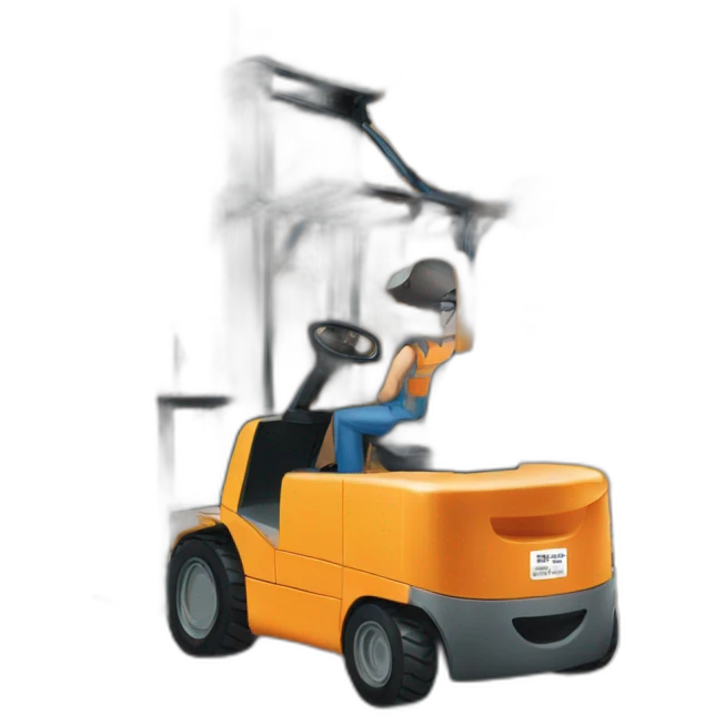 Warehouse-man-forklift emoji