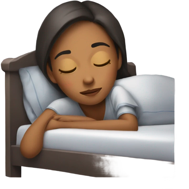 oversleeping daughter emoji