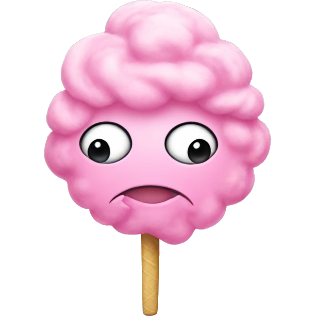 Cotton candy emoji