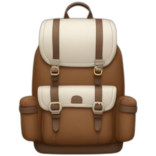 travel backpack emoji