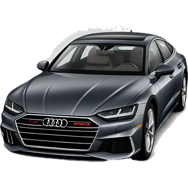 One Audi a7 2020 emoji