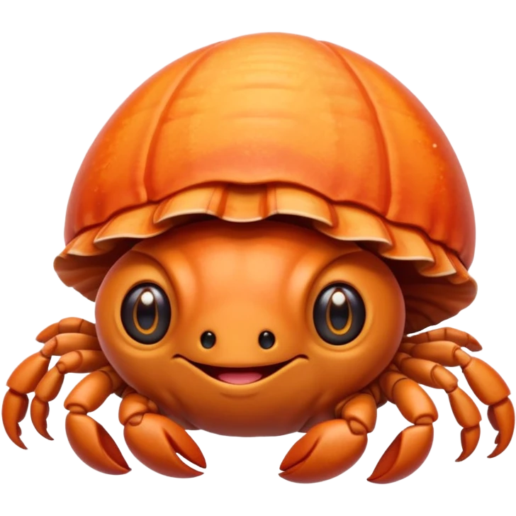 Kawaii Hermit crab emoji