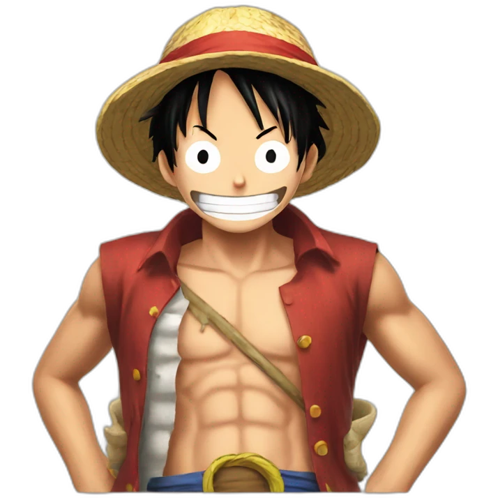 Luffy emoji