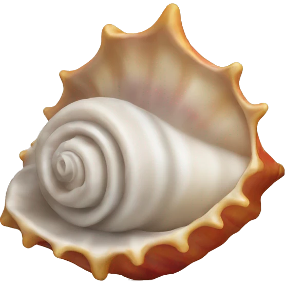 conch shell emoji
