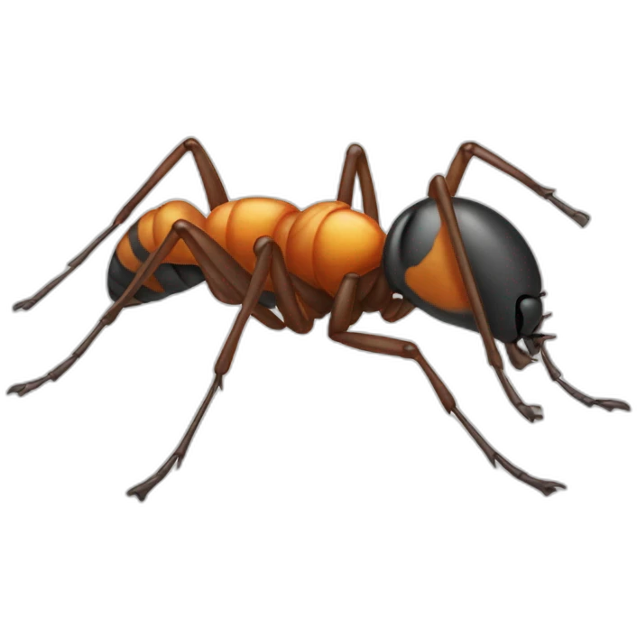 Atomic ant emoji