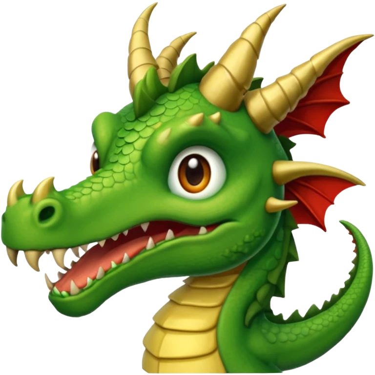 ein Drache mit einem Zauberstab in der Hand  und einem Hud  auf dem kopf und ein schnurbard auf dem gesicht emoji