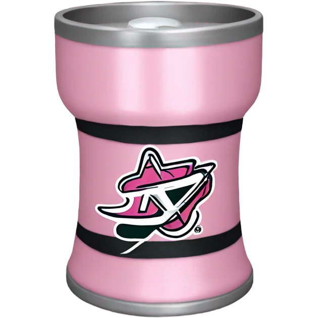 Cute baby pink Stanley cup emoji