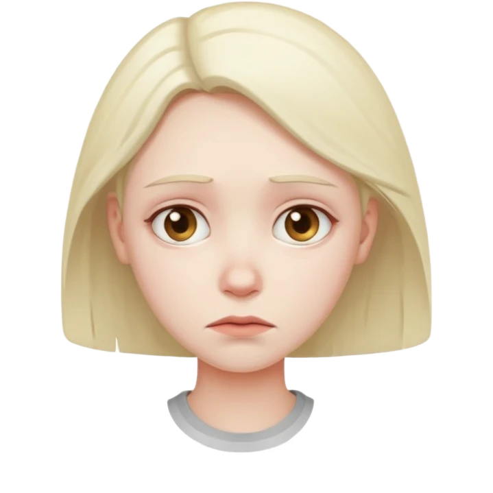 être triste emoji