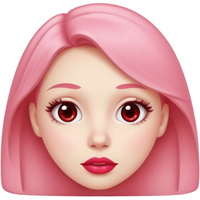 Blushing Sub – wide eyes, pink cheeks. emoji