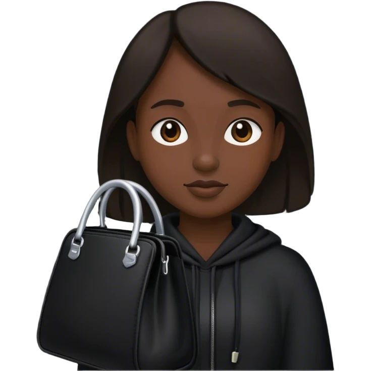 A robber with a black bag emoji