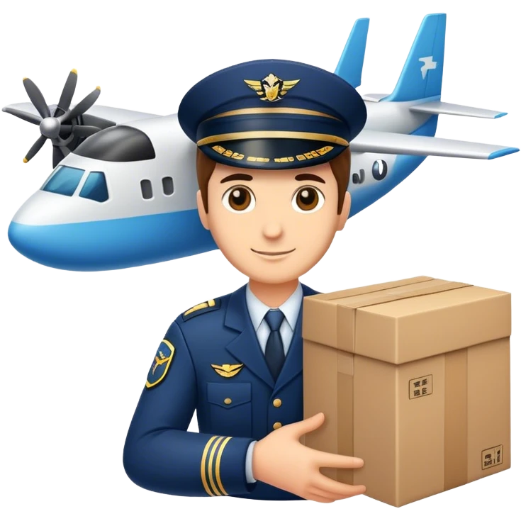  airplane boxes emoji