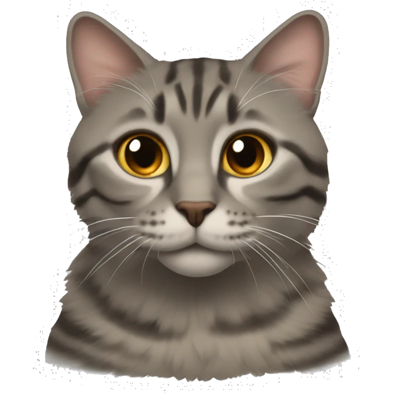 Кот в очках и шапке Санты emoji