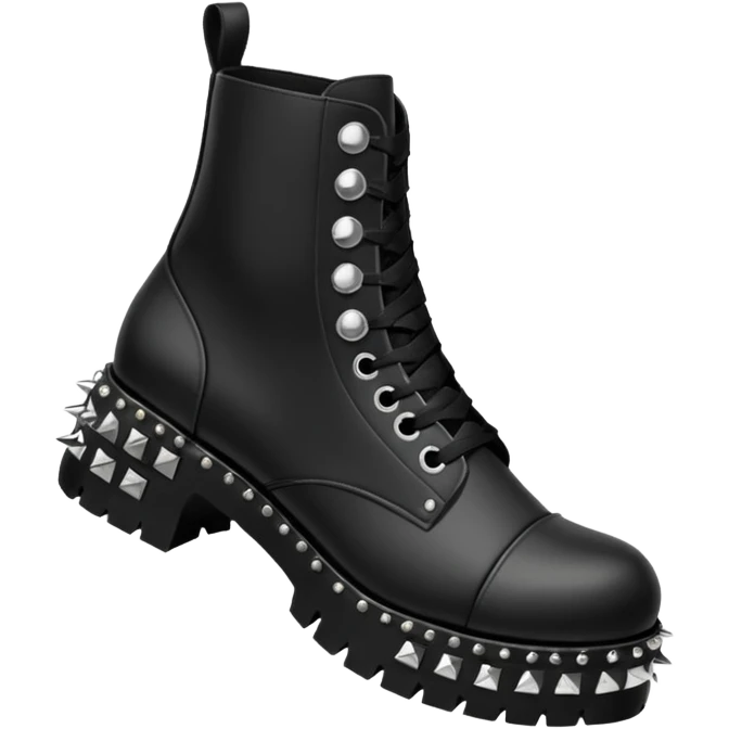 Punk shoes emoji